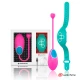 Ou Vibrator, cu telecomandă, fucsia / albastru marin