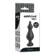 Plug Anal Addicted Toys, 13.6 Cm, Negru