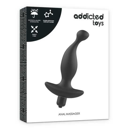 Masator Anal cu Vibrație Negru Model 1