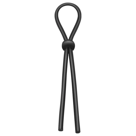 Set inele penis din silicon flexibil, Roz/Negru