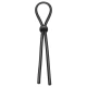 Set inele penis din silicon flexibil, Roz/Negru