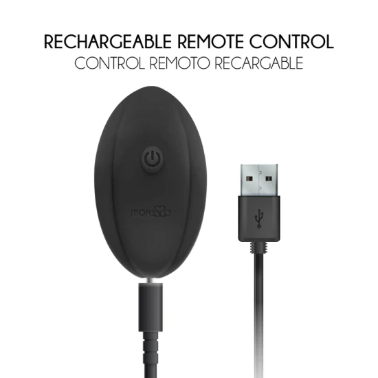 Stimulator dublu pentru cupluri din silicon, roz, universal