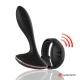 Plug anal vibrator cu telecomandă WATCHME, silicon, negru