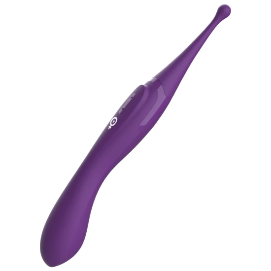 Vibrator clitoridian și vaginal din silicon, roz, USB