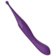 Vibrator clitoridian și vaginal din silicon, roz, USB
