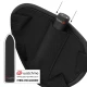 Harness cu dildo și telecomandă WATCHME, negru, L