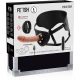 Harness cu dildo și telecomandă WATCHME, negru, L