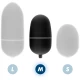 Ou vibrator cu telecomandă, Negru