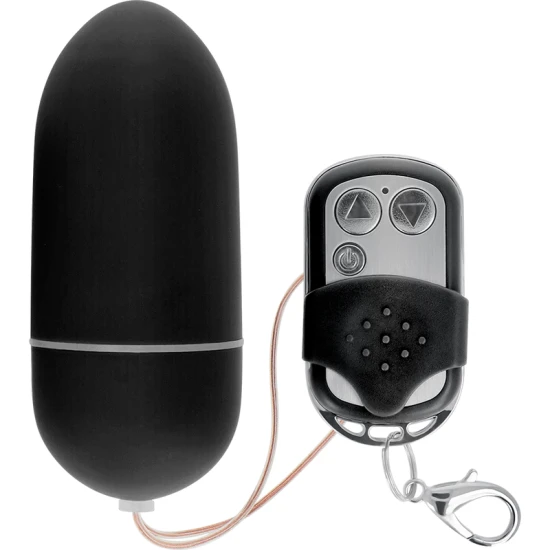 Ou vibrator cu telecomandă, Negru