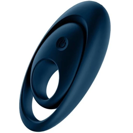 Glorious Duo Ring Vibrator, Albastru