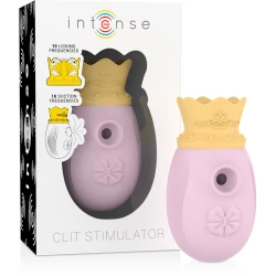 Stimulator clitoridian din silicon, roz, 10 moduri