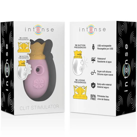 Stimulator clitoridian din silicon, roz, 10 moduri