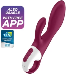 Vibrator G-spot Heated Affair din silicon, roz