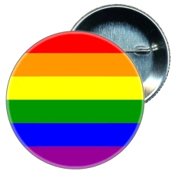 Insignă tip pin, steag LGBT