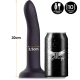 Dildo vibrator din silicon termocromic, mov, mărimea L