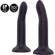 Dildo vibrator din silicon termocromic, mov, mărimea L