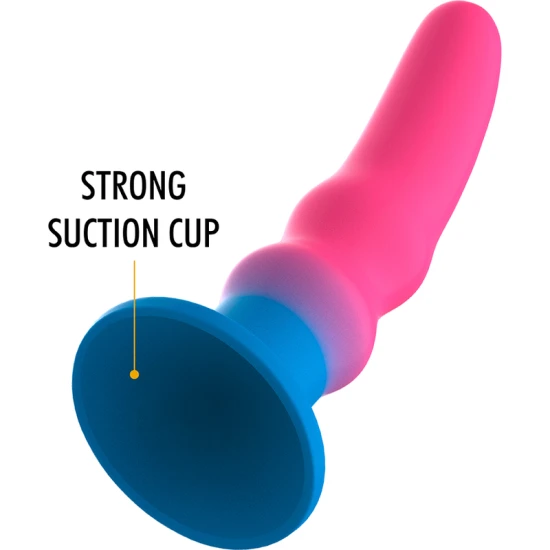 Dildo anal Kuno Utopia din silicon, multicolor, S