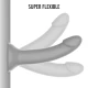 Dildo fantasy Rune Majestic din silicon, argintiu, S