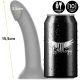 Dildo vibrator din silicon, argintiu, S, compatibil Watchme