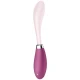 Vibrator G-Spot Flex 3 din silicon, roșu