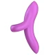 Vibrator de deget din silicon, roz