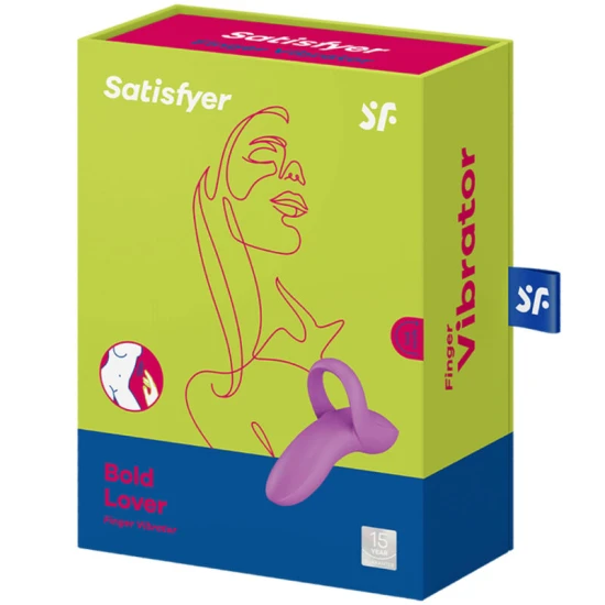 Vibrator de deget din silicon, roz