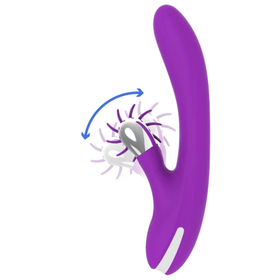 Stimulator clitoridian Bunny Funny Vibration 2.0 din silicon, roz