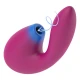 Vibrator clitoridian și G-spot din silicon, roz, USB