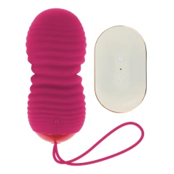 Ou cu telecomandă, silicon, roz, 7 moduri