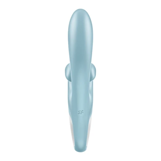 Vibrator Rabbit Touch Me din silicon, albastru