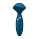 Vibrator tip wand Mini Wand-er din silicon, albastru