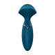 Vibrator tip wand Mini Wand-er din silicon, albastru