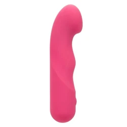 Masajer Curvy din silicon lichid, roz