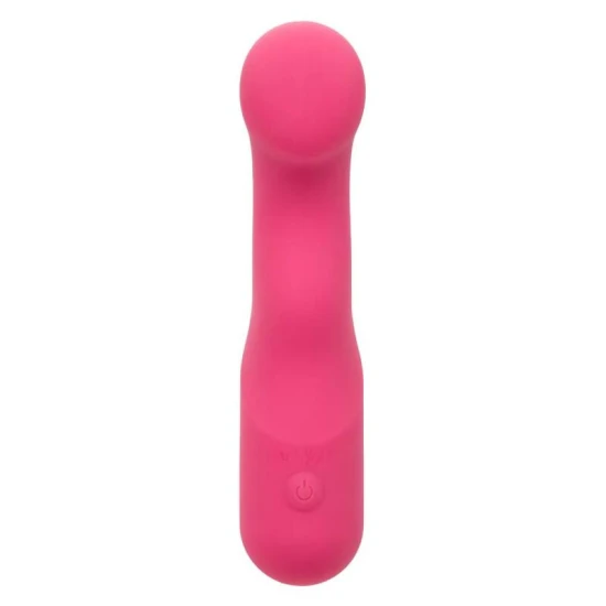 Masajer Curvy din silicon lichid, roz