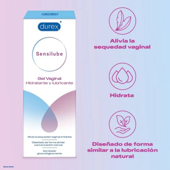 DUREX - Gel lubrifiant hidratant, 40 ml
