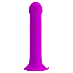 Vibrator și stimulator G-Point din ABS și silicon, mov