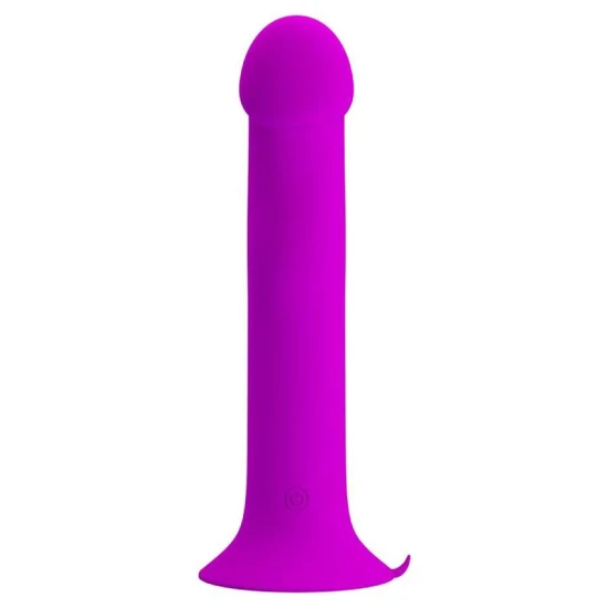 Vibrator și stimulator G-Point din ABS și silicon, mov
