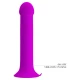 Vibrator și stimulator G-Point din ABS și silicon, mov