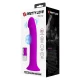 Vibrator și stimulator G-Point din ABS și silicon, mov