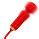 Wand dublu de plăcere din silicon, negru, universal