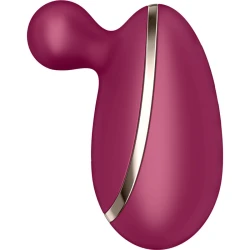 Vibrator clitoridian Spot On 1 din silicon, Berry