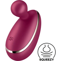 Vibrator clitoridian Spot On 1 din silicon, Berry