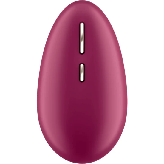Vibrator clitoridian Spot On 1 din silicon, Berry