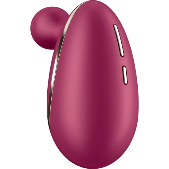 Vibrator clitoridian Spot On 1 din silicon, Berry