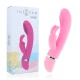 Vibrator Rabbit din silicon, roz, Universal