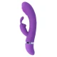 Vibrator rabbit din silicon, lila, flexibil