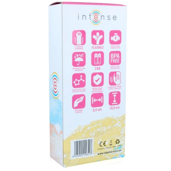 Vibrator rabbit Hilari din silicon, roz, 18.9 cm