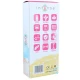 Vibrator rabbit Hilari din silicon, roz, 18.9 cm