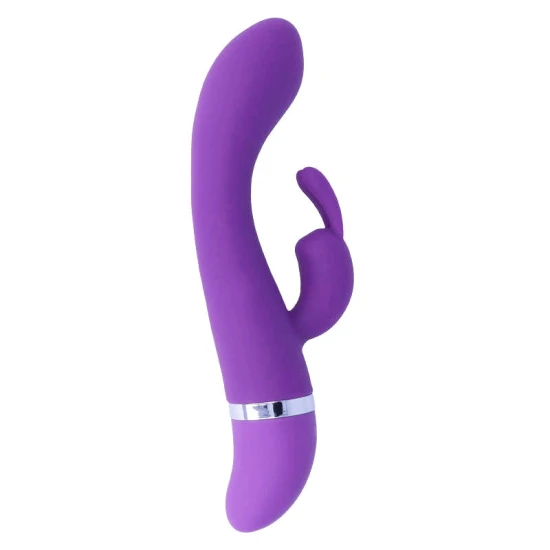 Vibrator rabbit Hilari din silicon, lila, 30 moduri