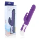 Vibrator rotativ Bobble din silicon, lila